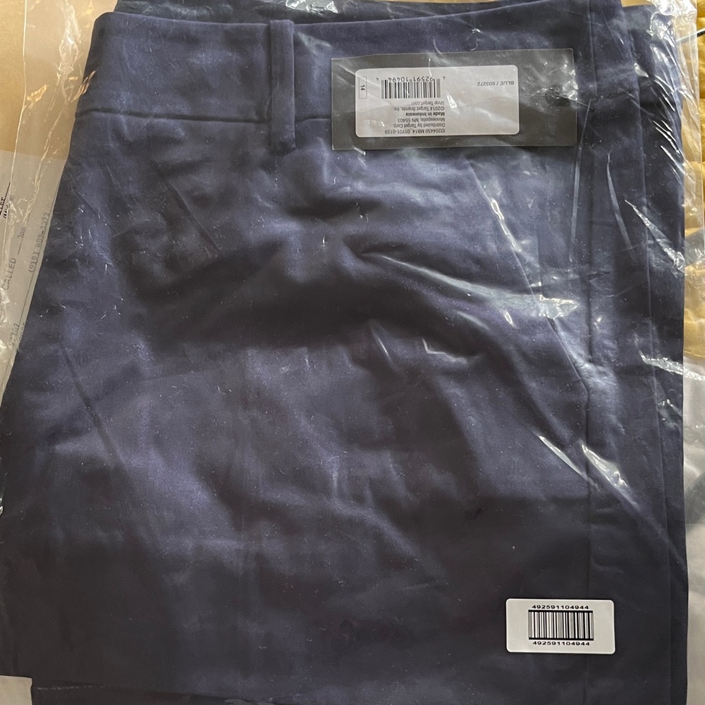 Womens 3.5 inseam navy sateen Shorts Mossimo Target